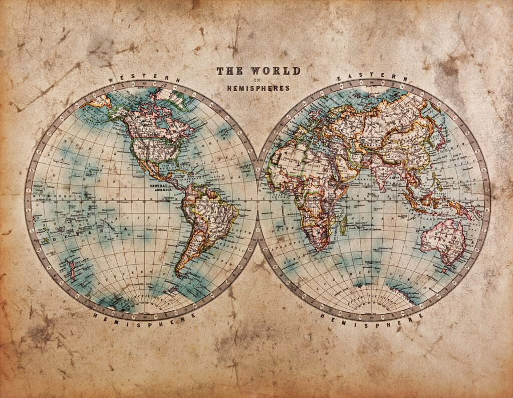 Mapa do mundo Mapa do mundo