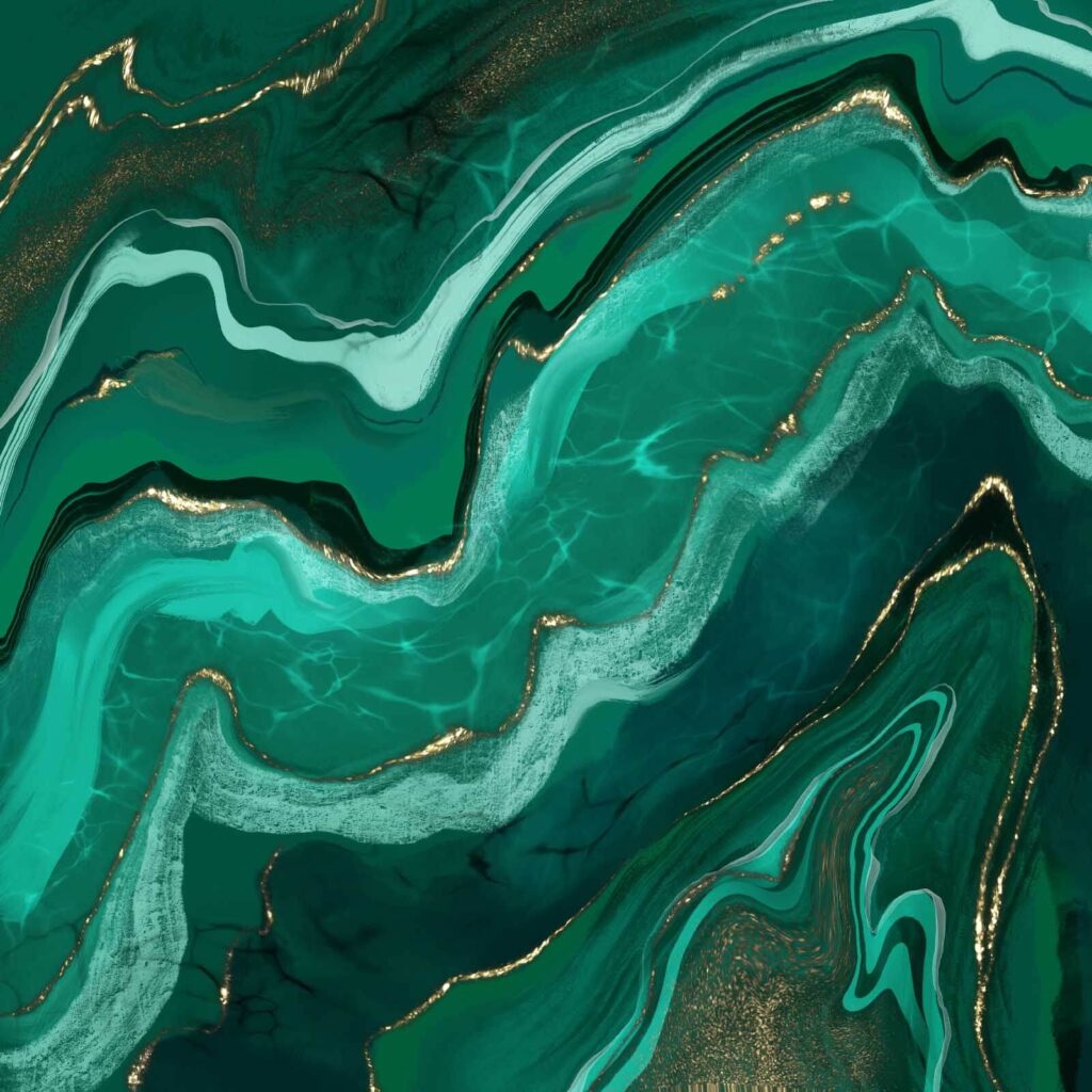 Ondas abstractas em tons de azul-petróleo. Ondas abstractas em tons de azul-petróleo.