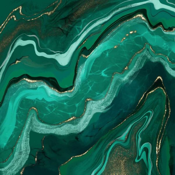 Ondas abstractas em tons de azul-petróleo. Ondas abstractas em tons de azul-petróleo.