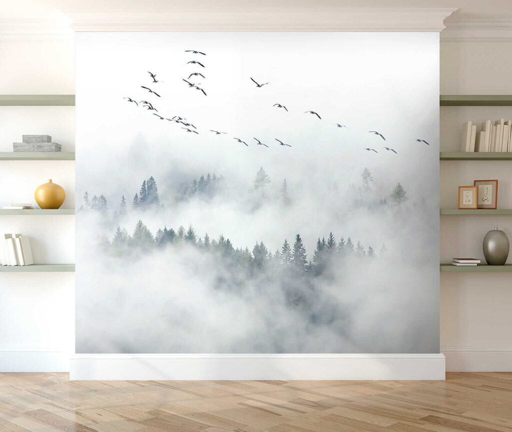 Birds flying in the sky Birds flying in the sky