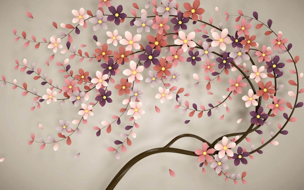 Árvore com flores Árvore com flores