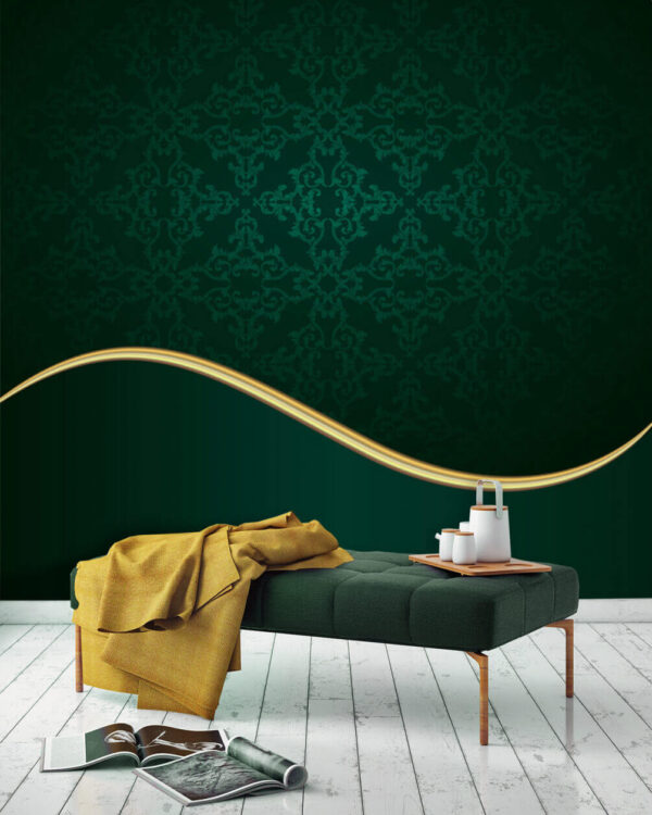 Papel de parede Padrão elegante sobre um fundo escuro (REF: u27878) Papel de parede Papel de parede Padrão elegante sobre um fundo escuro (REF: u27878)