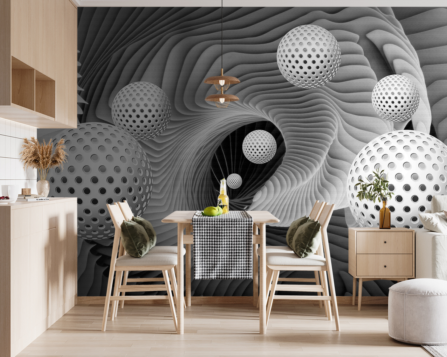 u25846pik119m - Um remoinho preto e branco - tegory