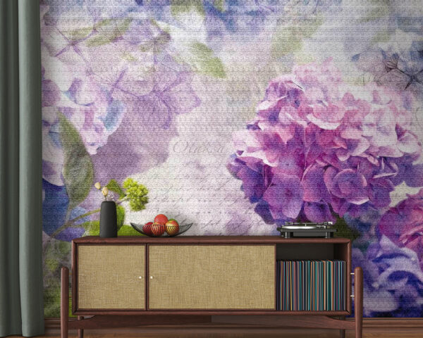 Papel de parede Papel de parede Tons suaves de flores a desabrochar (REF: u25737)