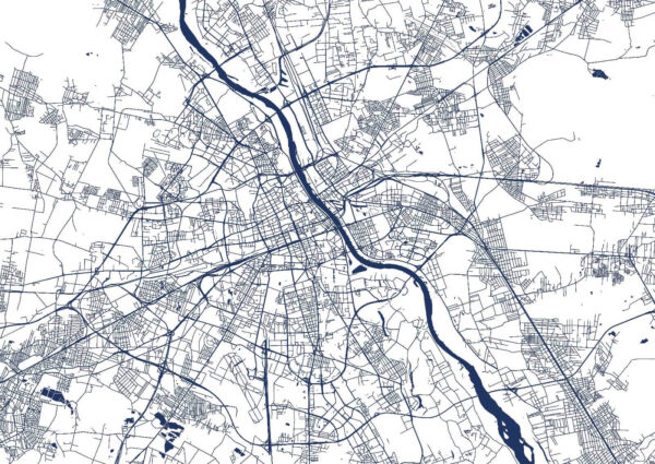 Mapa de uma cidade Mapa de uma cidade