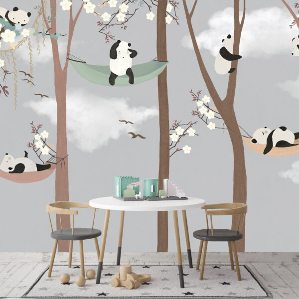 Pandas em redes nas árvores Pandas em redes nas árvores
