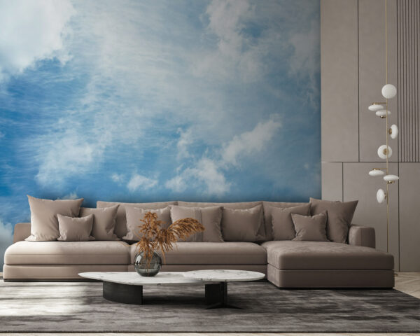 Céu azul com nuvens Céu azul com nuvens