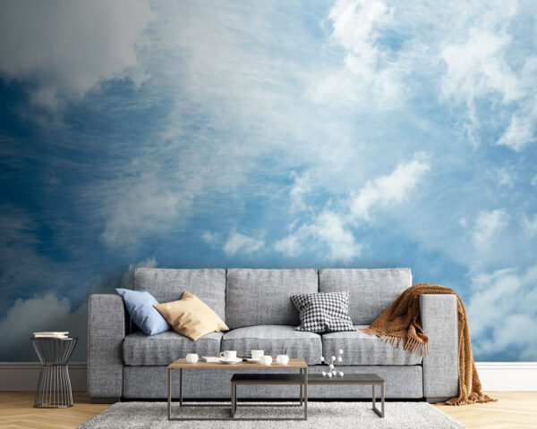 Céu azul com nuvens Céu azul com nuvens