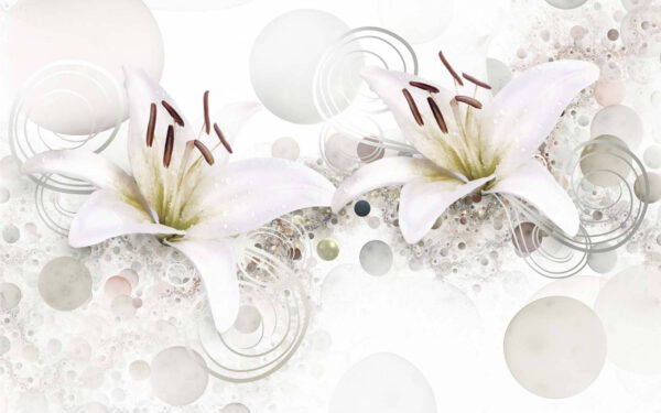 Flores delicadas em tons suaves Flores delicadas em tons suaves