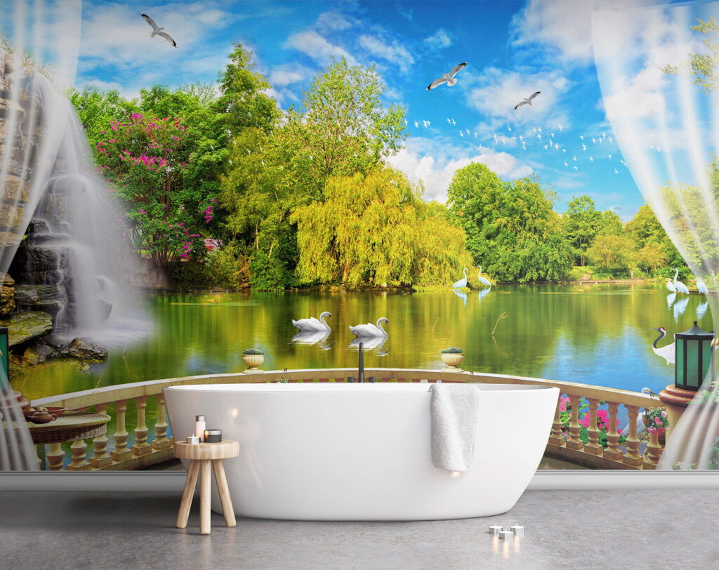 u18753pit1 1024x812 - Vista de um lago com pássaros e árvores - tegory