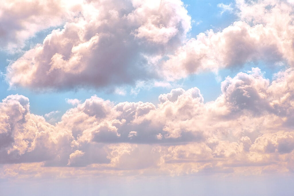 Nuvens no céu Nuvens no céu