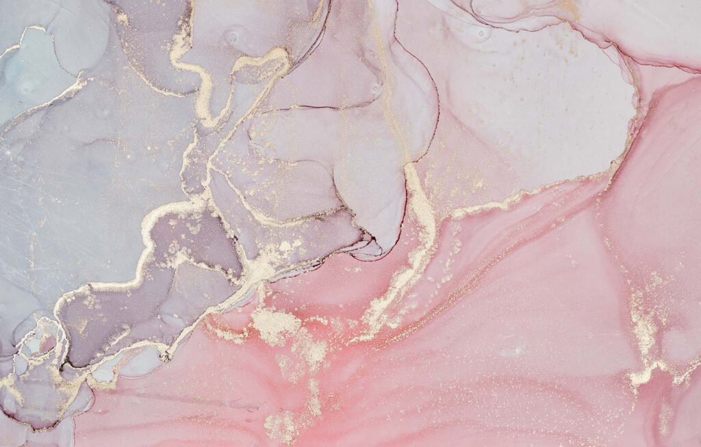 A arte etérea do mármore em tons pastel é revelada. A arte etérea do mármore em tons pastel é revelada.