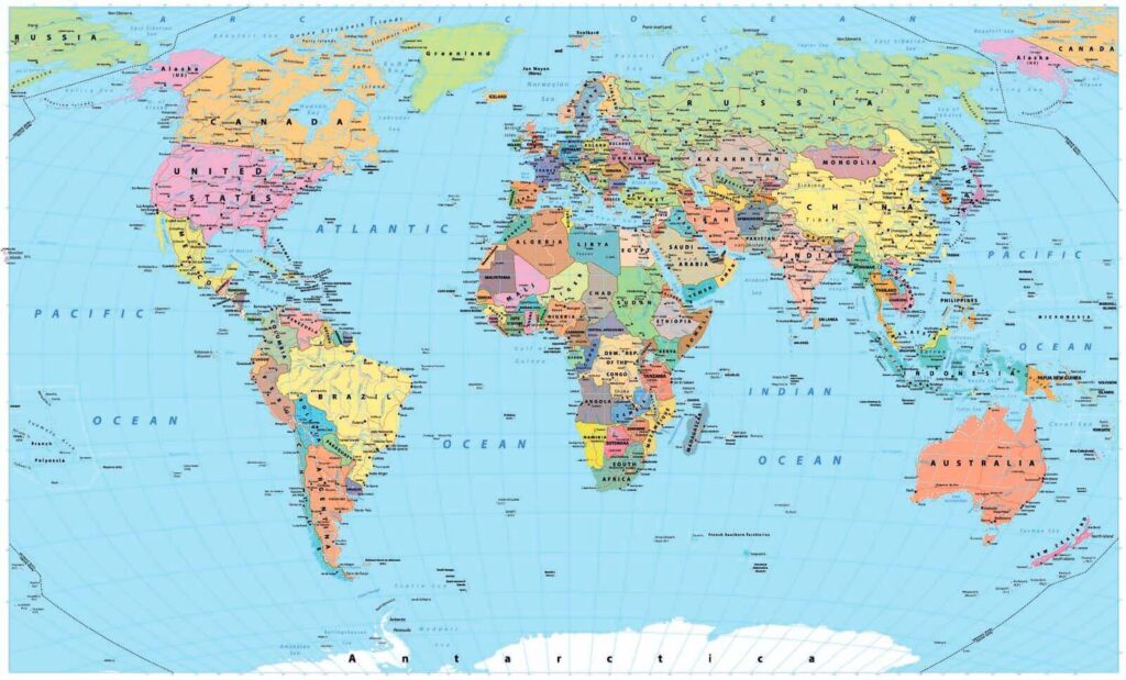 Mapa do mundo Mapa do mundo