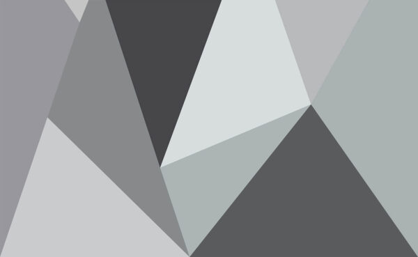 Padrão triangular cinzento e branco Padrão triangular cinzento e branco