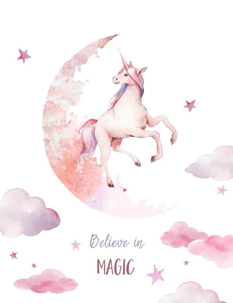 Unicórnio na lua Unicórnio na lua