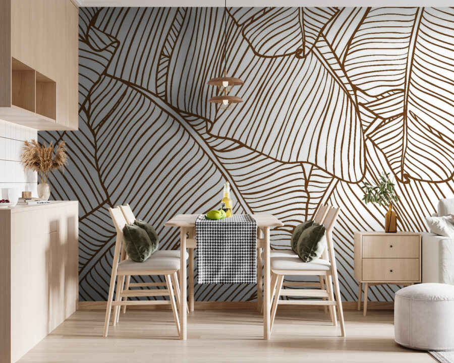 Papel de parede Padrões naturais numa simplicidade elegante. - Image 3