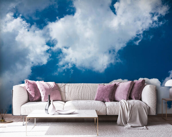 Céu azul com nuvens Céu azul com nuvens