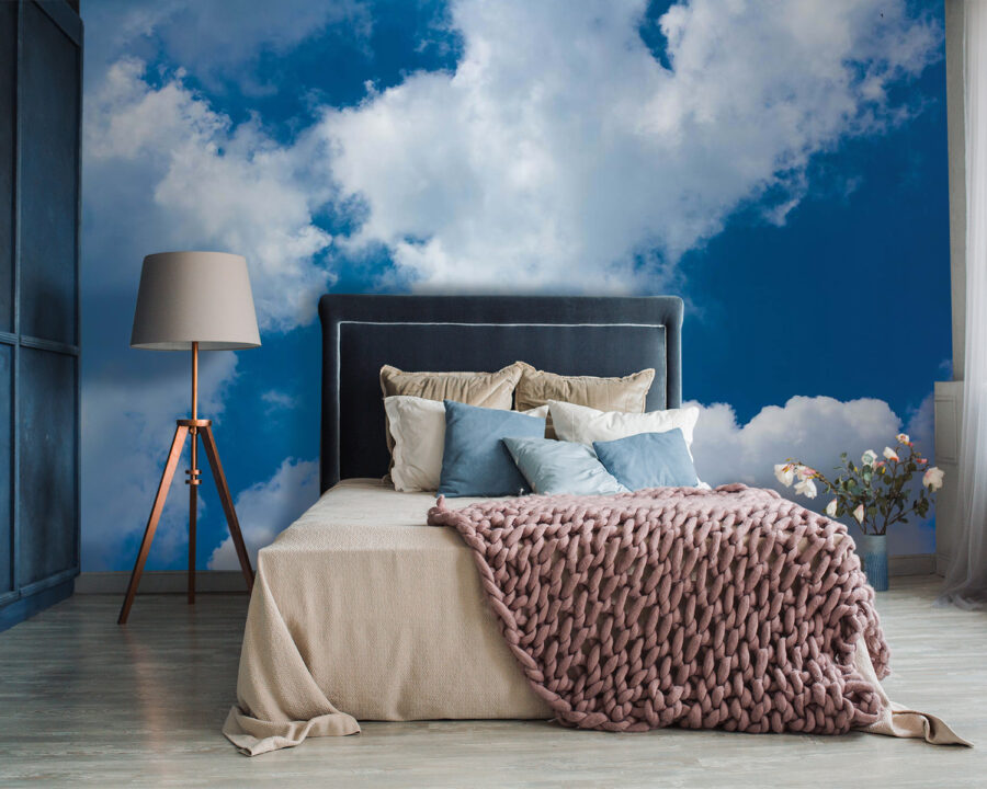 Papel de parede Céu azul com nuvens - Image 2