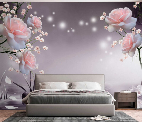 Flores cor-de-rosa e flores brancas u01045pib3 600x517 - Flores cor-de-rosa e flores brancas