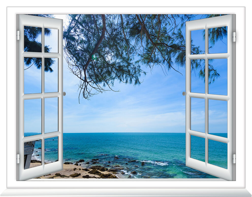 Janela com vista para o mar Janela com vista para o mar