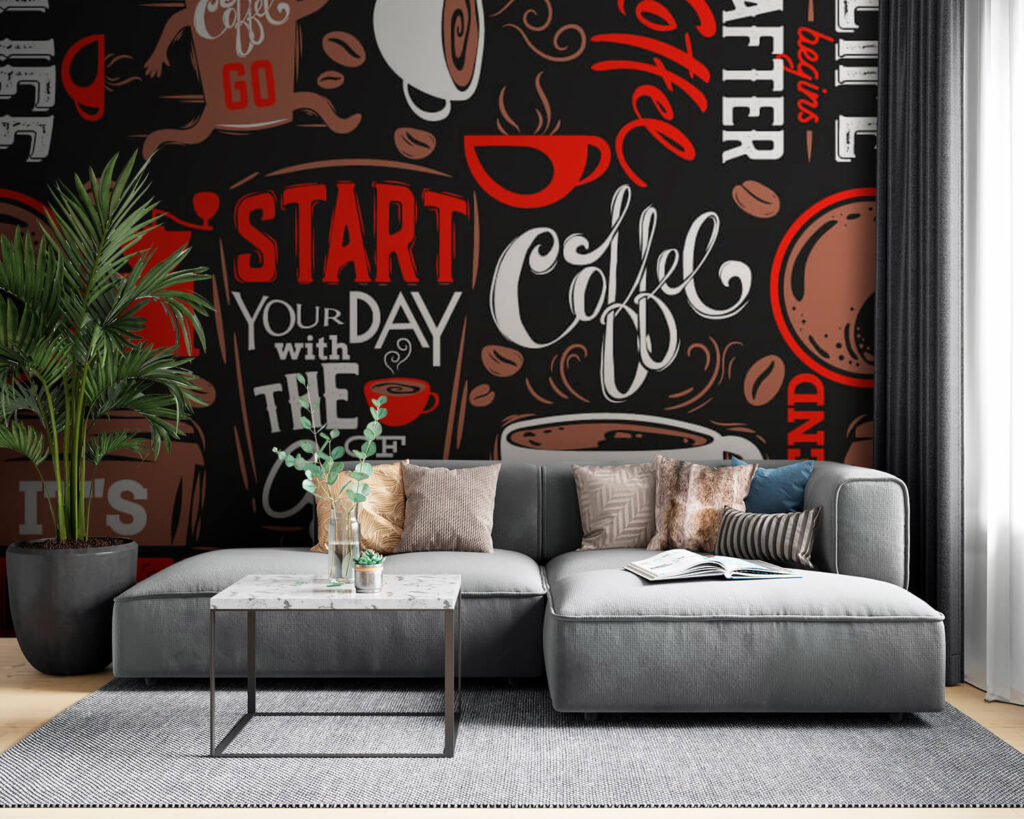 u03080pig53m 1024x819 - Padrão de chávenas de café e grãos de café - tegory