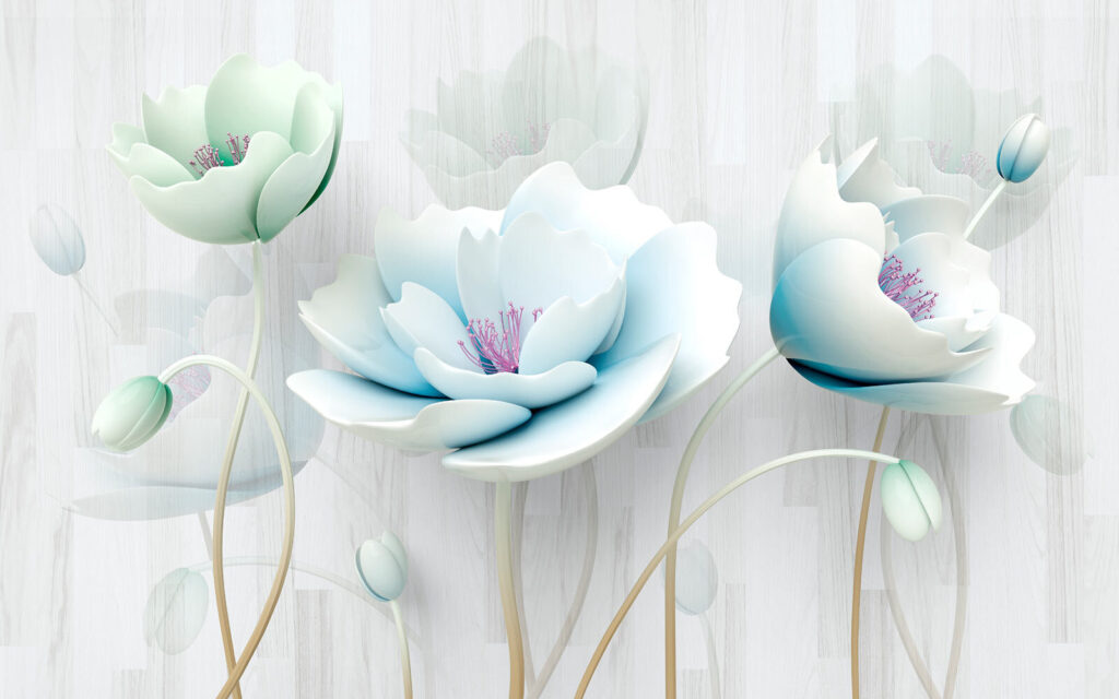 Flores delicadas em tons suaves. Flores delicadas em tons suaves.