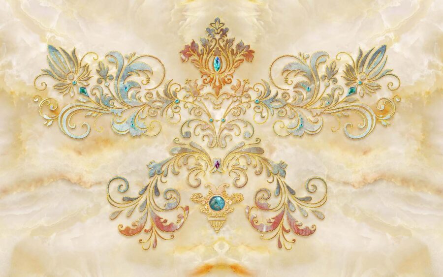 Papel de parede Design intrincado com pormenores elegantes - Image 3