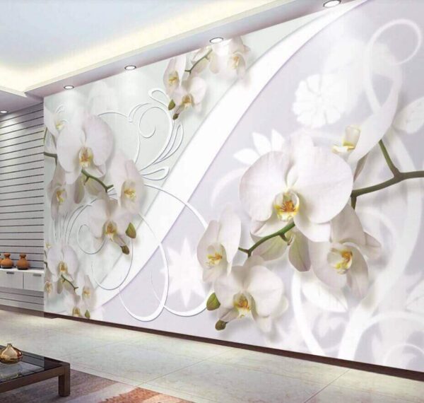 Orquídeas delicadas em tons suaves Orquídeas delicadas em tons suaves