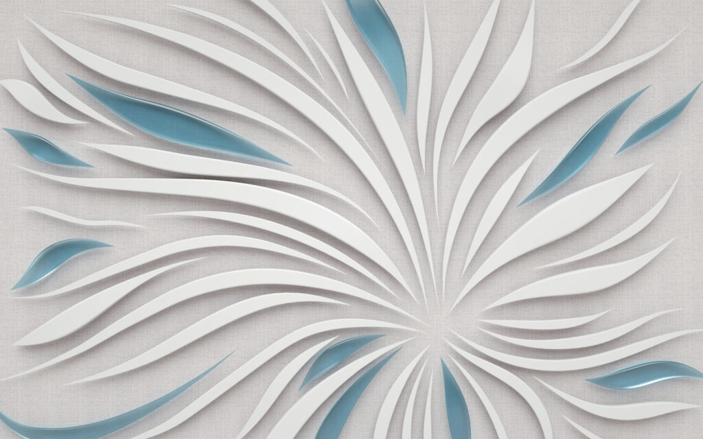 Desenho branco e azul sobre uma superfície cinzenta u06452p 1024x640 - Desenho branco e azul sobre uma superfície cinzenta