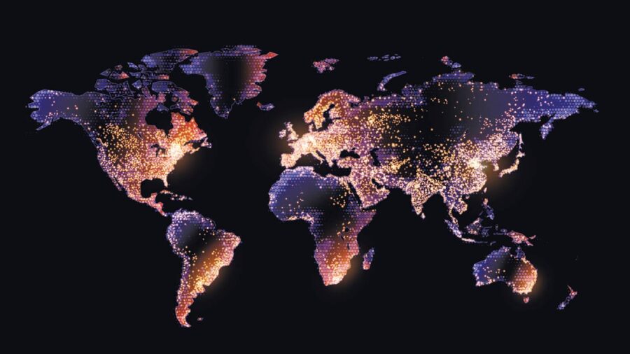 Mapa do mundo
