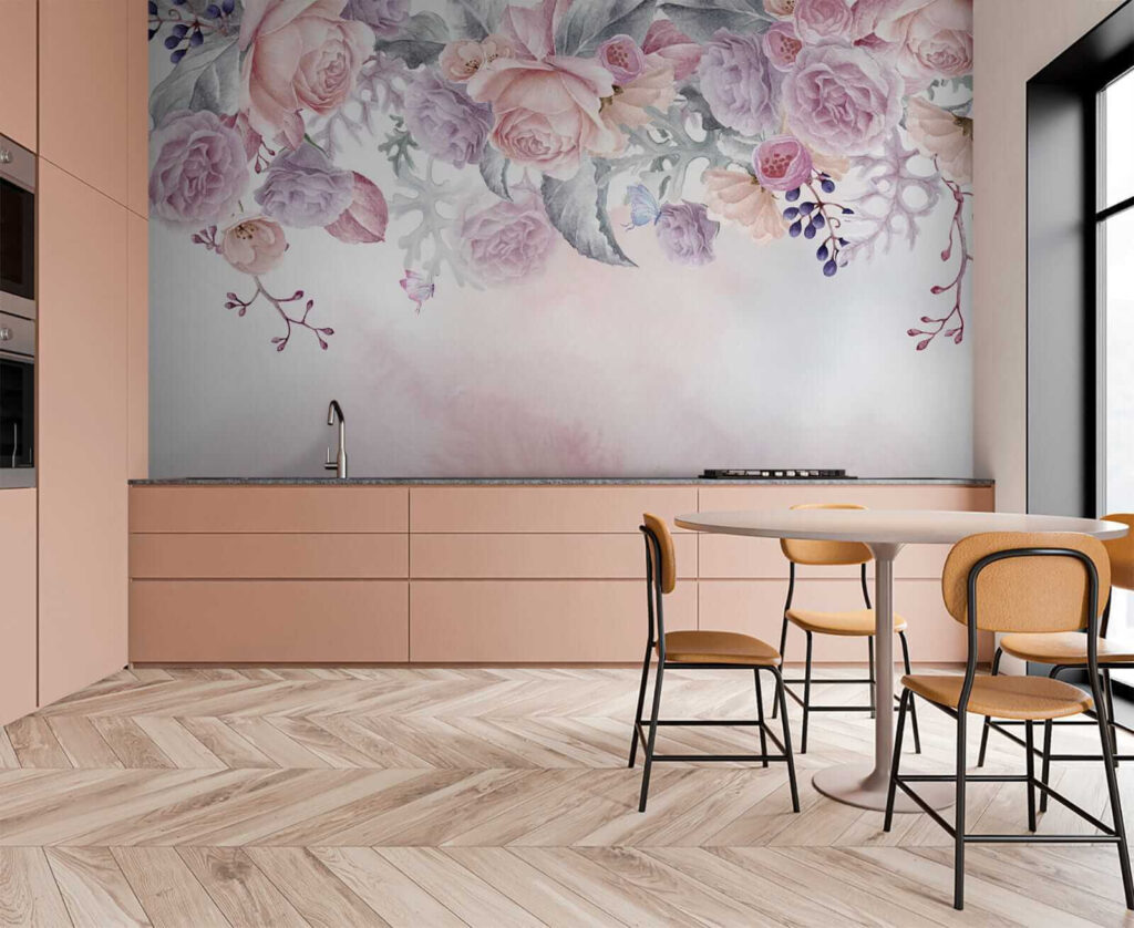 Watercolor painting of flowers Watercolor painting of flowers