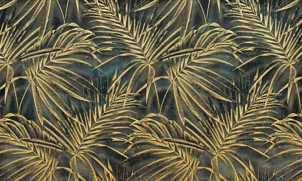 Folhas tropicais exuberantes num padrão elegante u14936p 1024x614 - Folhas tropicais exuberantes num padrão elegante - tegory
