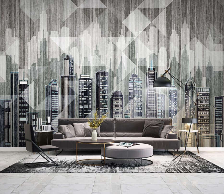 u23473pig1m - Horizonte da cidade com muitos edifícios - tegory