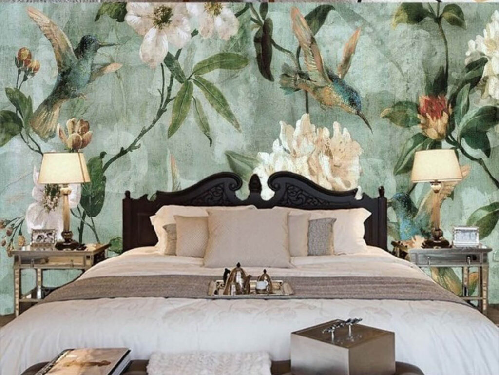 u31277pib1 1024x769 - Papel de parede com pássaros e flores - tegory