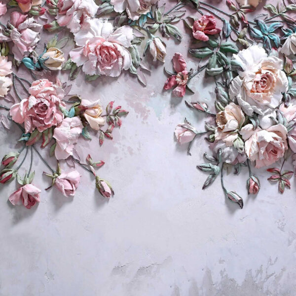 Flores delicadas numa tela suave. Flores delicadas numa tela suave.