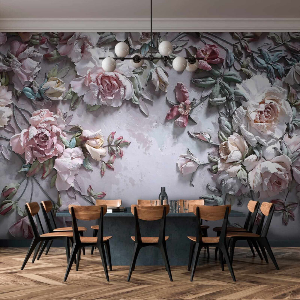 Delicate blooms on a soft canvas Delicate blooms on a soft canvas