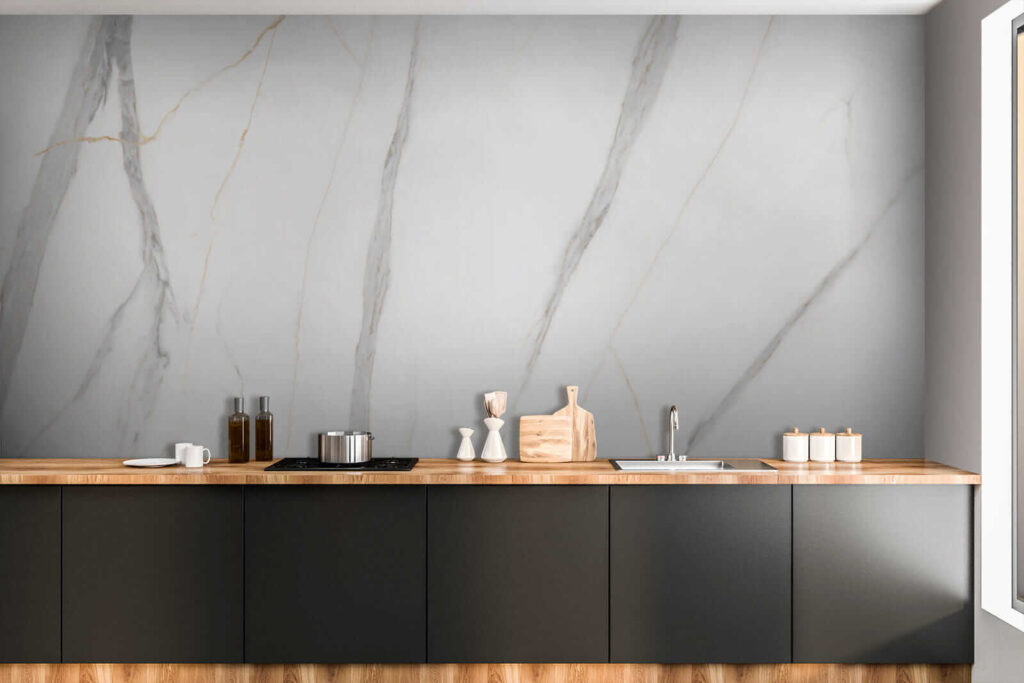 Elegant white marble with veins Elegant white marble with veins