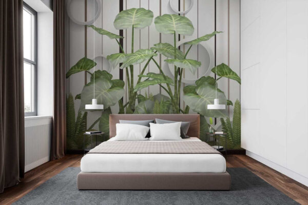 Planta com folhas verdes Planta com folhas verdes