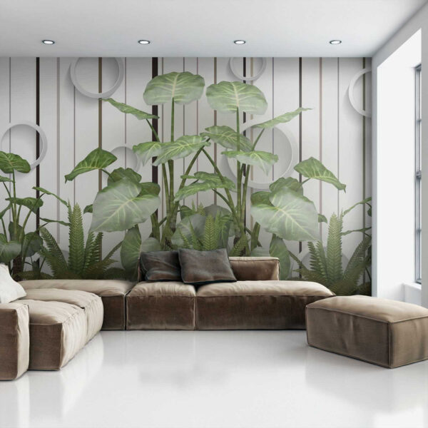 Planta com folhas verdes Planta com folhas verdes
