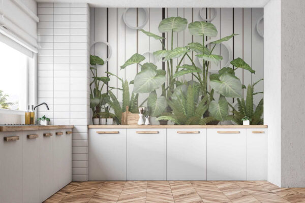 Planta com folhas verdes Planta com folhas verdes