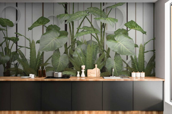 Planta com folhas verdes Planta com folhas verdes