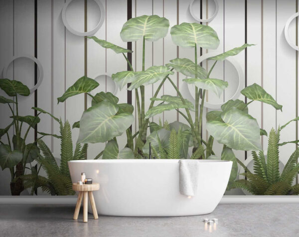 Planta com folhas verdes Planta com folhas verdes