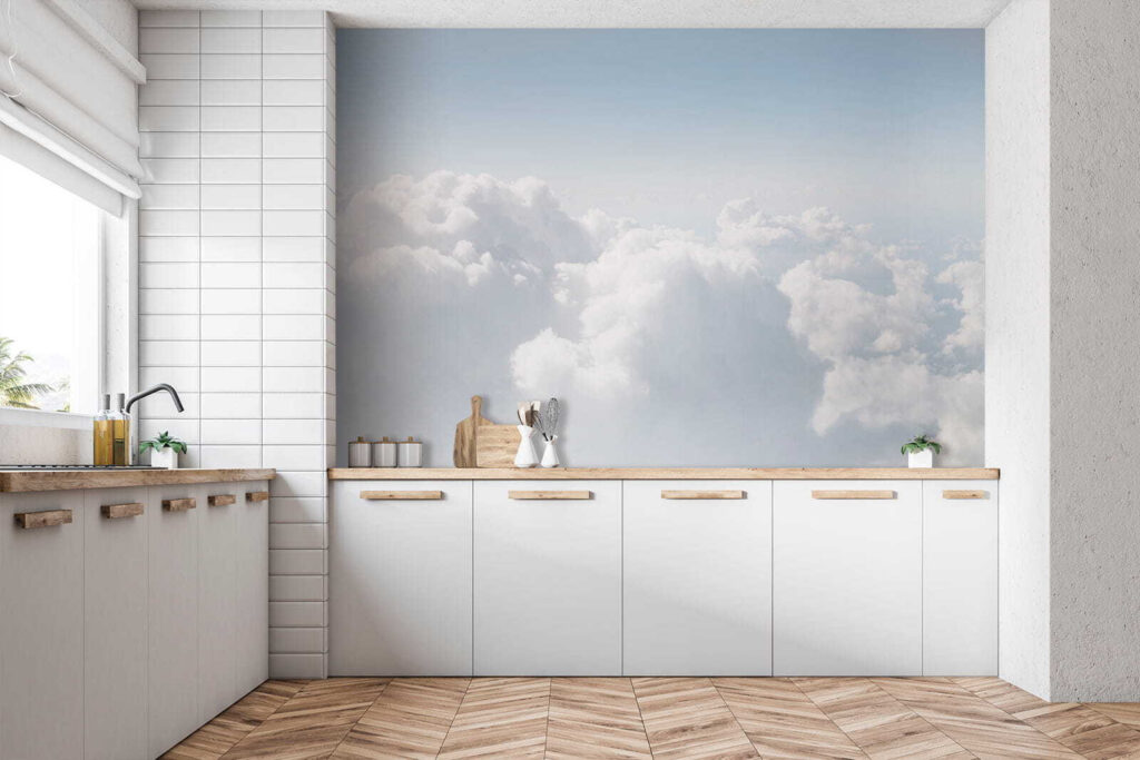 Clouds and sky with clouds