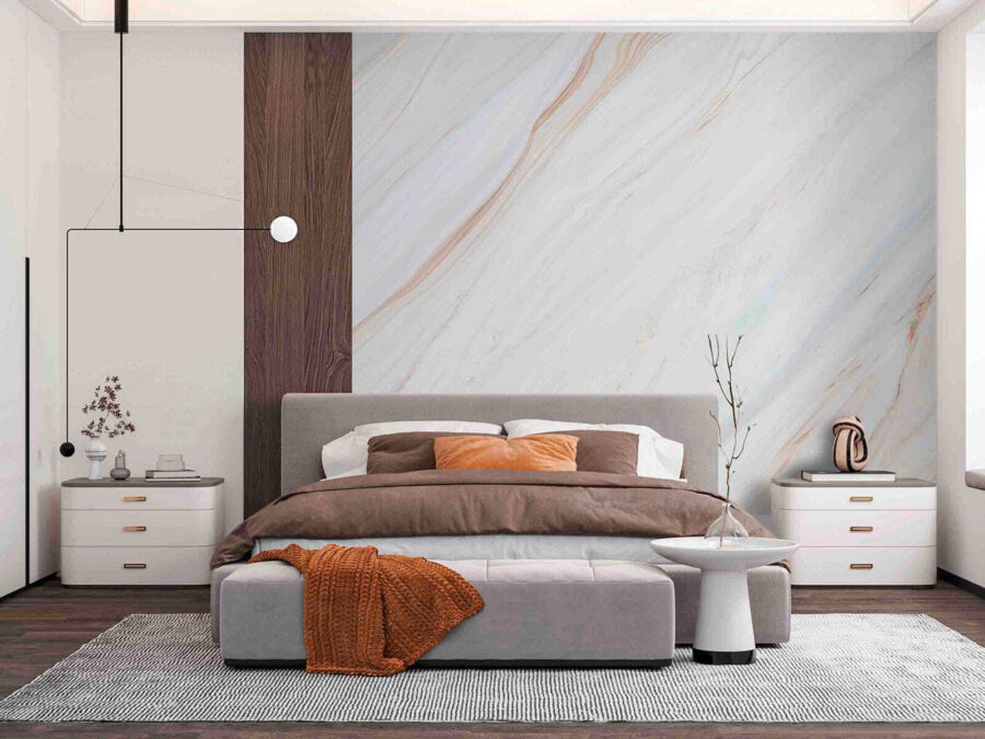 Textura de mármore elegante em tons suaves.
