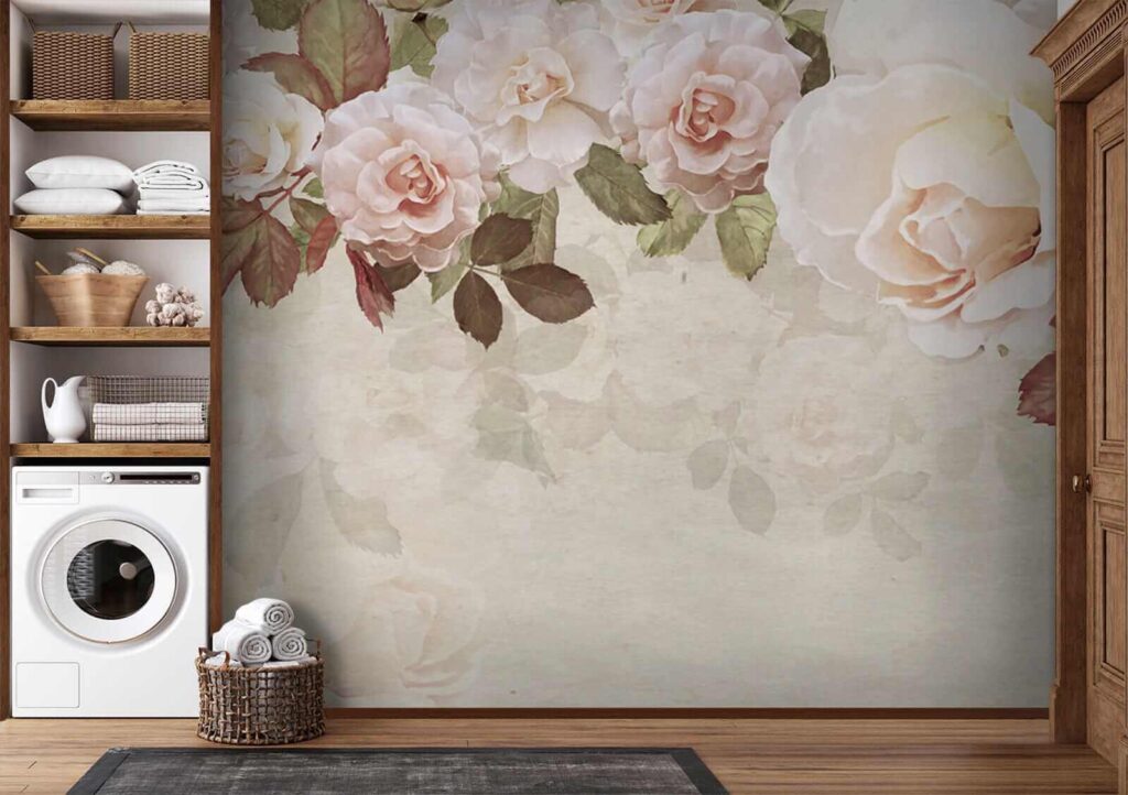 Group of flowers on a white background Group of flowers on a white background