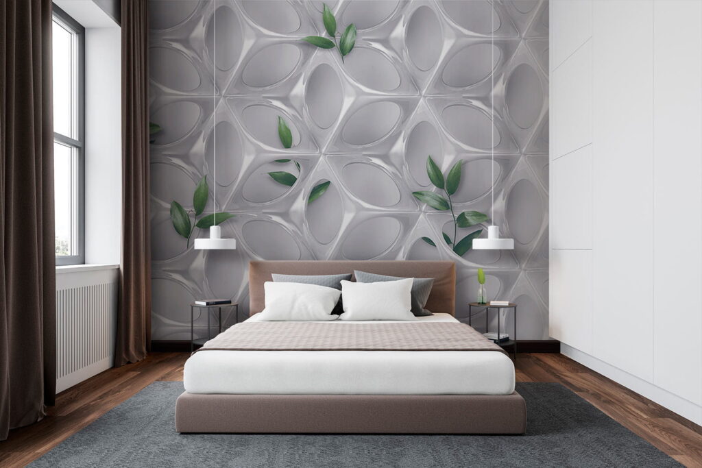 u41676pib1 1024x683 - Parede branca com folhas verdes - tegory