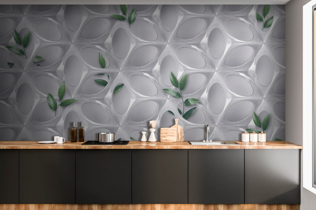 u41676pik4 1024x683 - Parede branca com folhas verdes - tegory