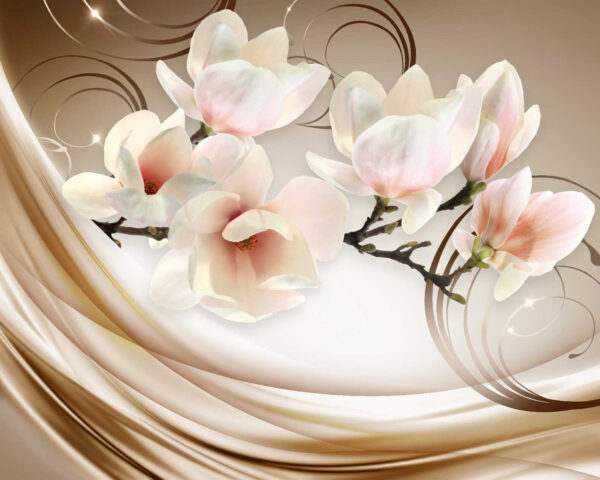 Flores delicadas em tons suaves Flores delicadas em tons suaves