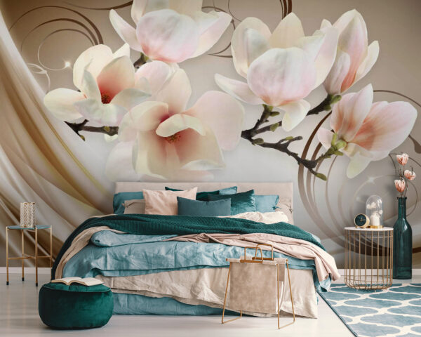 Flores delicadas em tons suaves Flores delicadas em tons suaves
