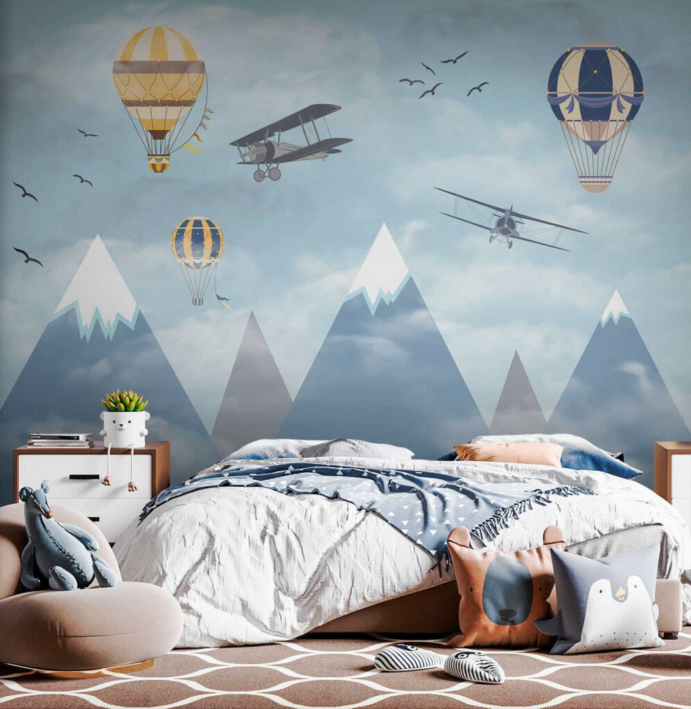 Group of airplanes flying in the sky Group of airplanes flying in the sky